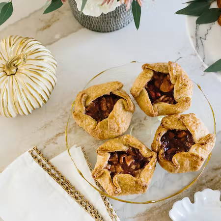 Cranberry Pear Galettes