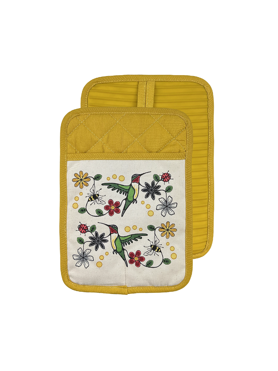 Hummingbird (Nenookaasi) Oven Mitt