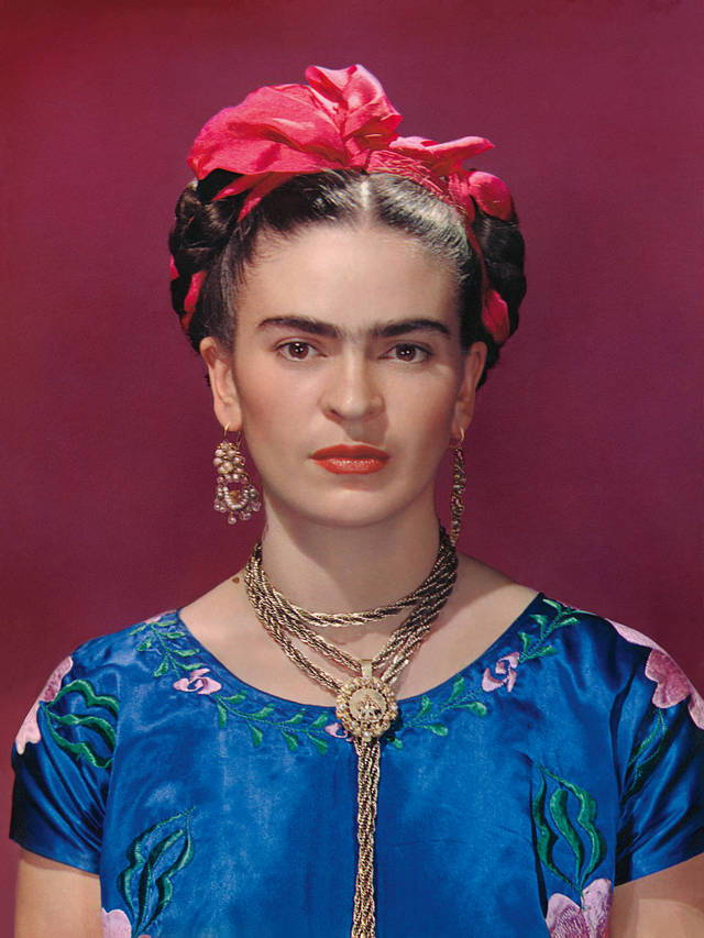 Frida Kahlo l Featured on This Week's Discoveries, a weekly blog from the team of handmade jewellery brand Wolf & Moon.