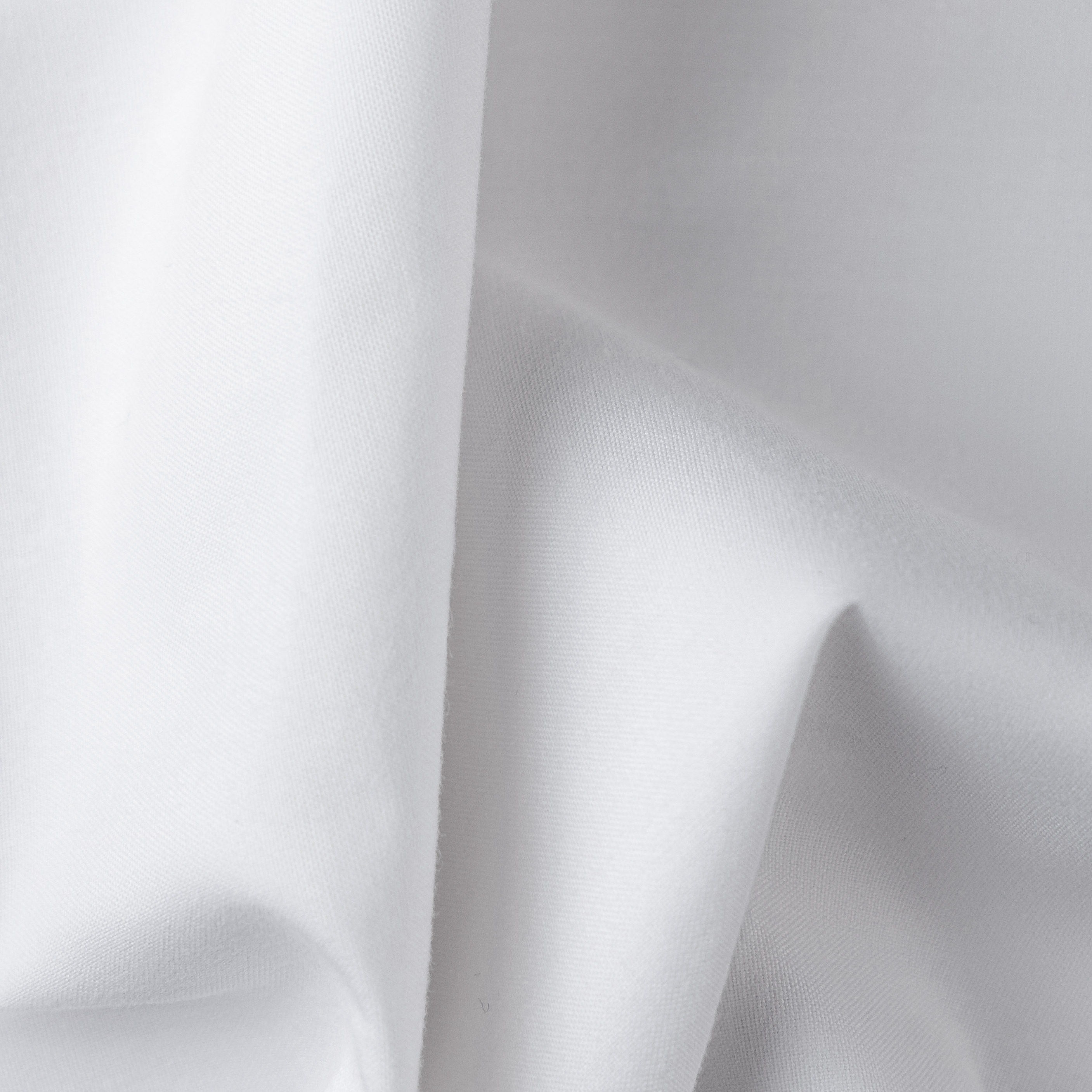 ComfortCore Twill fabric closeup, white 