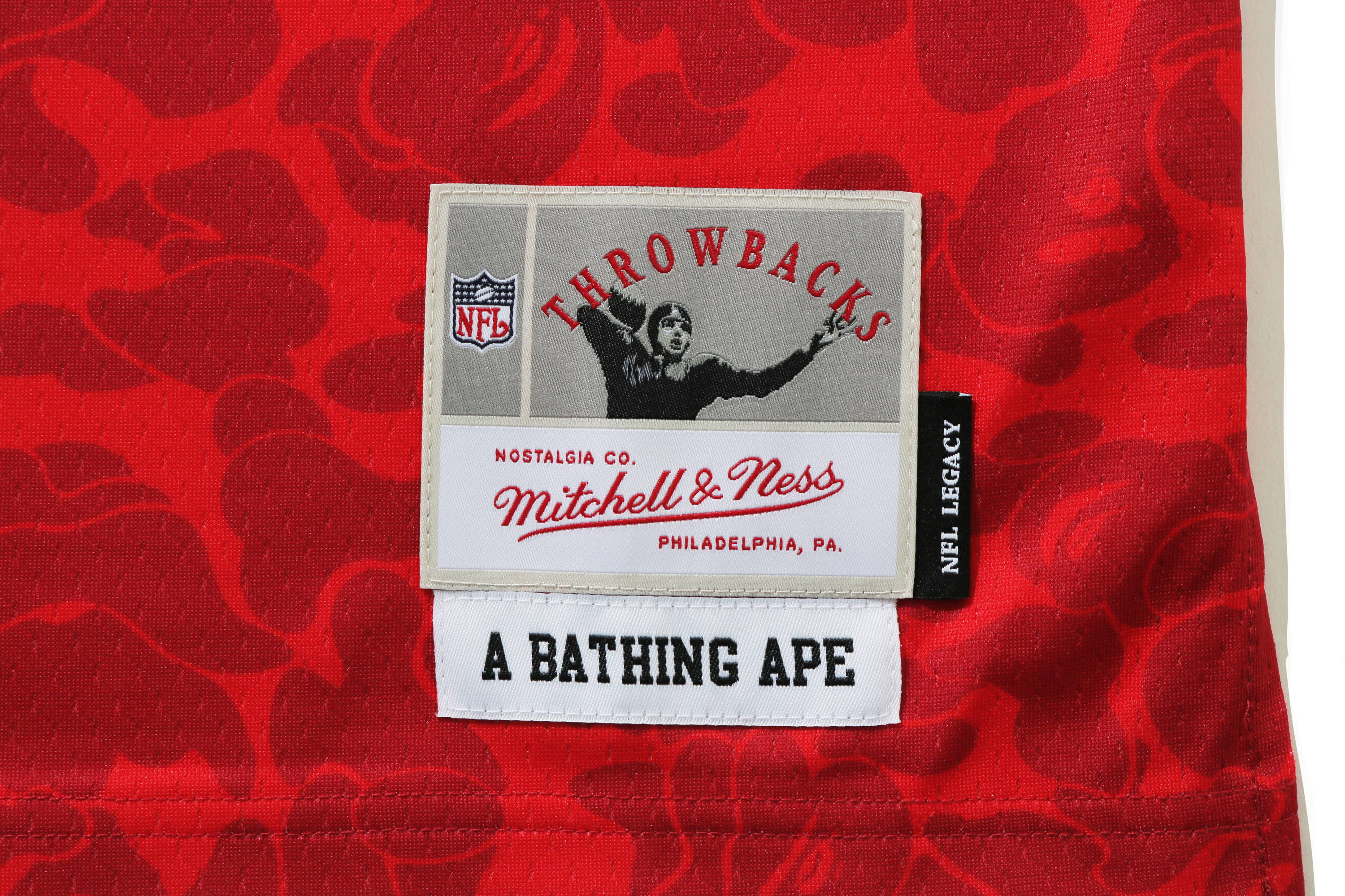 A BATHING APE® x MITCHELL & NESS / NFL