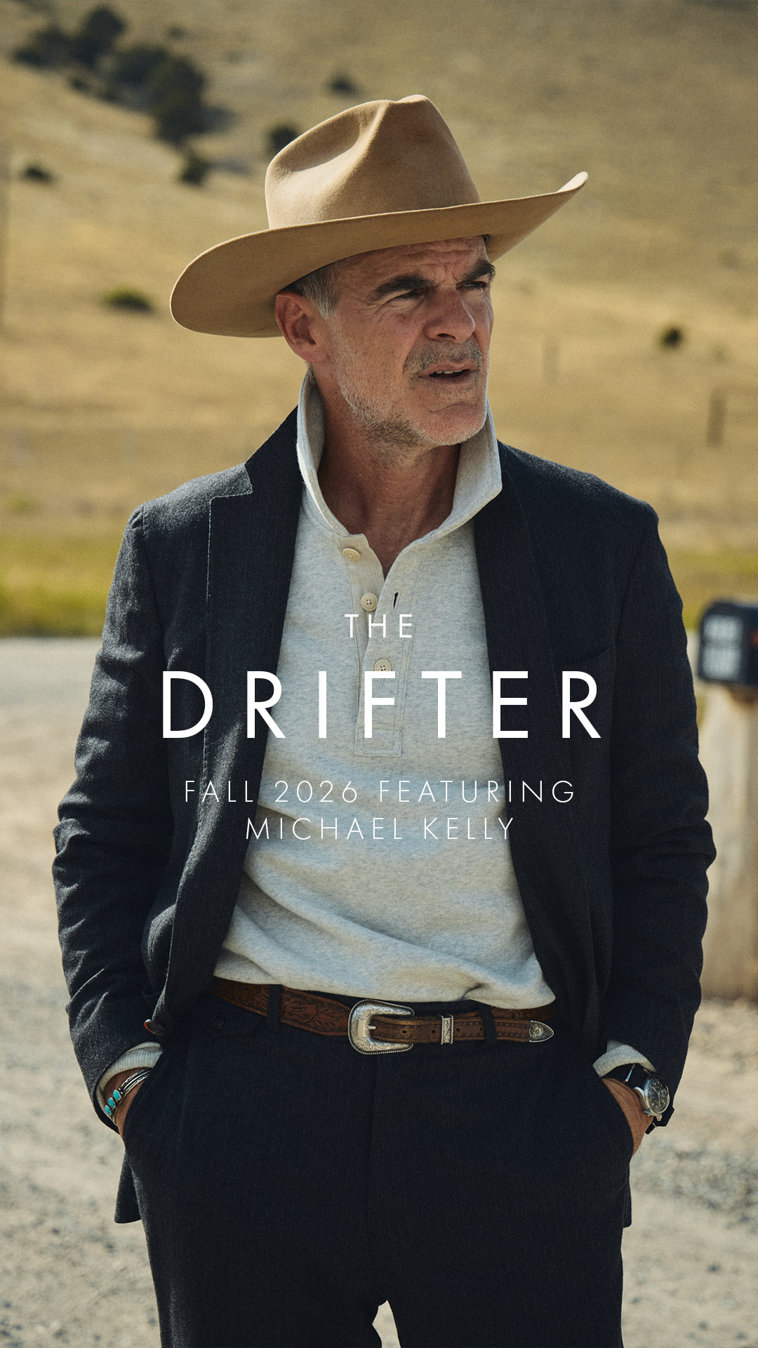 The Drifter: Michael Kelly and Rivay Fall 2026 Lookbook in Montana