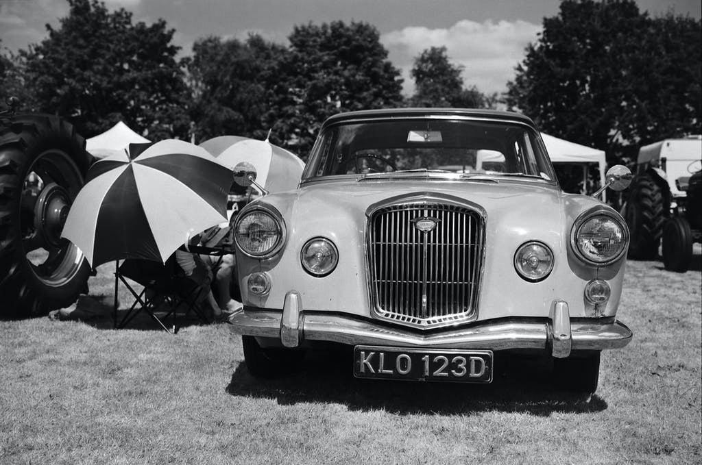 Ilford Pan F Review - Sample Image - Car