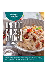 one pot chicken italiano mix