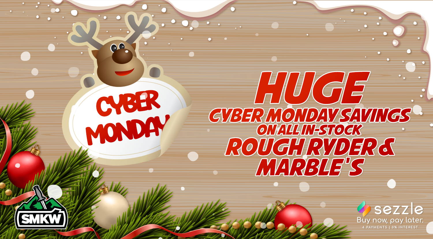 Huge Cyber Monday Saving On Rough Ryder and Marbles