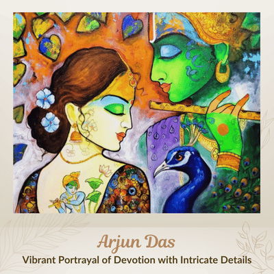artist arjun das paintings on sale
