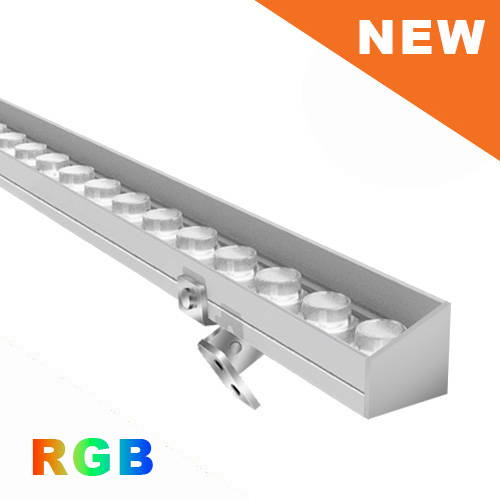 Top view of GL LED Wall Grazer 2321 wall washer linear light fixture