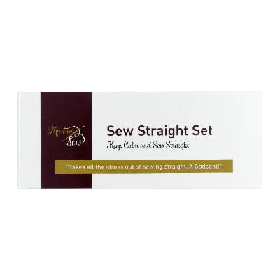 Sew straight set instructions