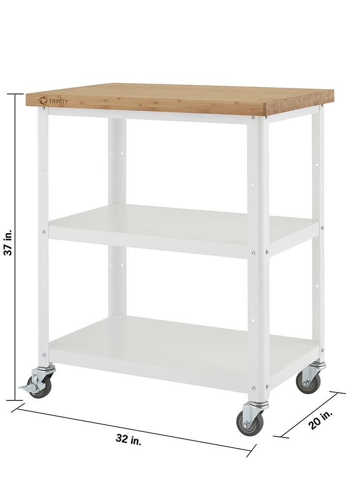 Dimensions of kitchen cart