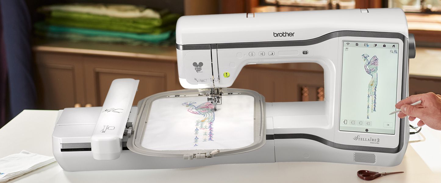 Brother XE2 Embroidery Machine No Re Hooping