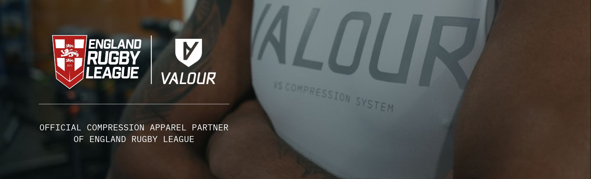 England Rugby League and Valour Compression Partnership