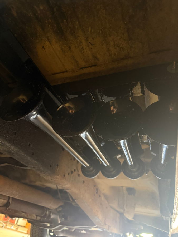 Mike's 1987 Chevy R10 Train Horn Install with Shocker XL Train Horn