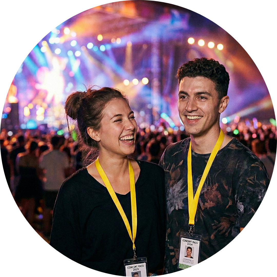 concert lanyards