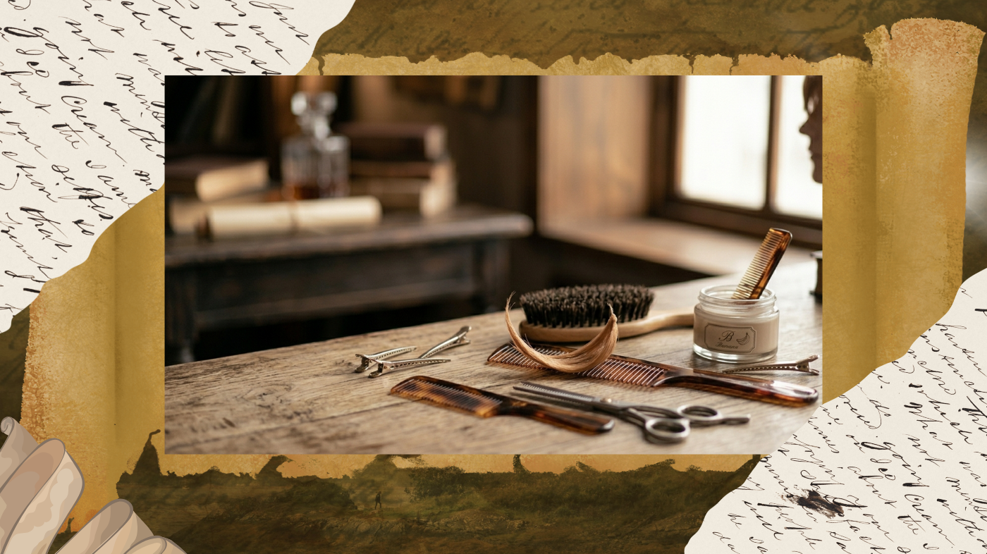 Editorial visual for the section: Hair and Wig Styling Tips