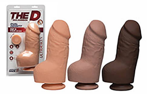 THE D: Dual-Density Fat D Dildo with Balls - 8