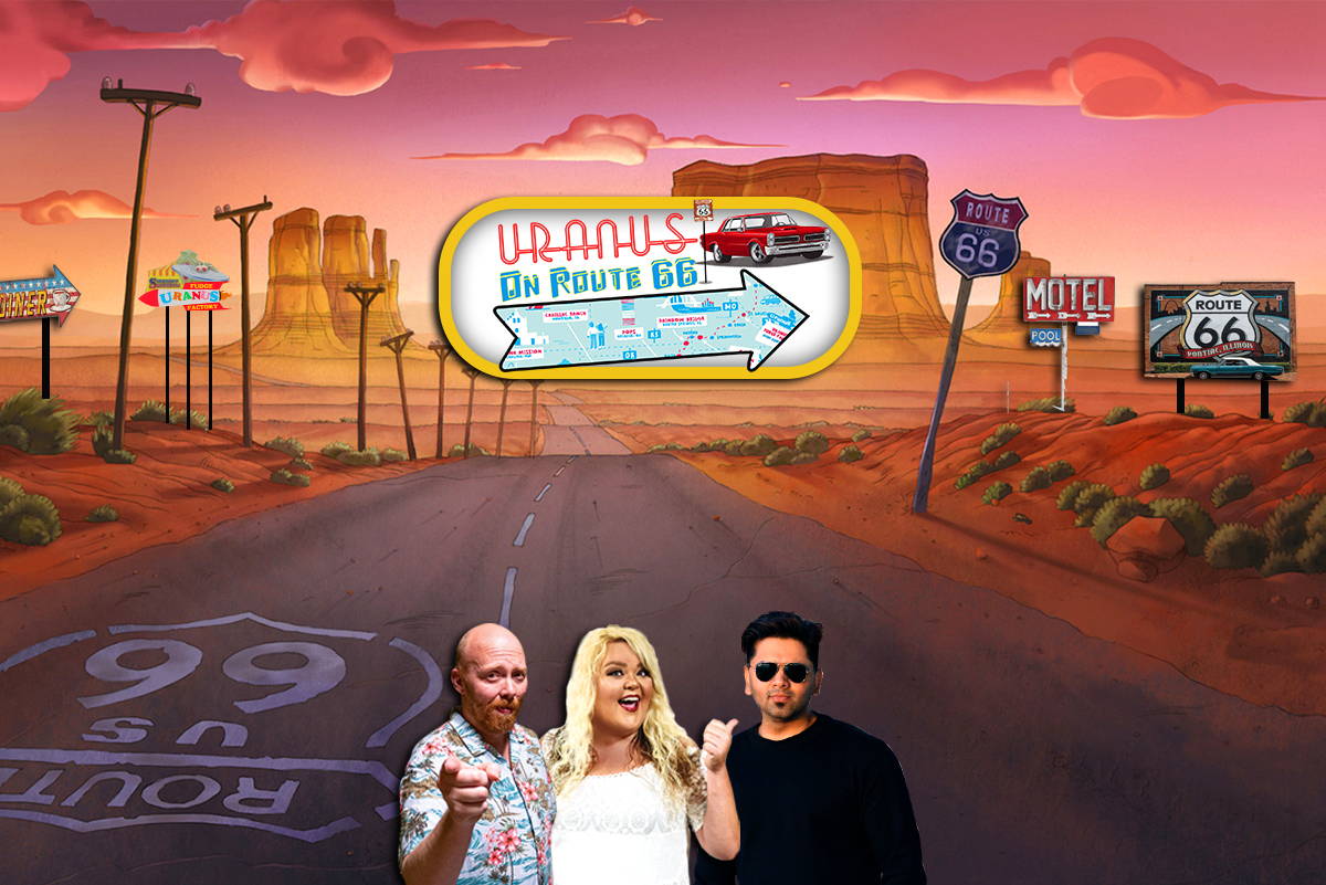 Uranus on Route 66 travel show on YouTube