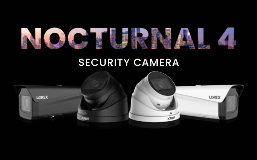 Upgrade your business to Nocturnal 4 security cameras