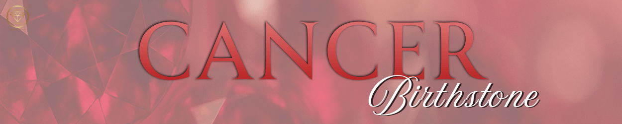 cancer birthstone banner