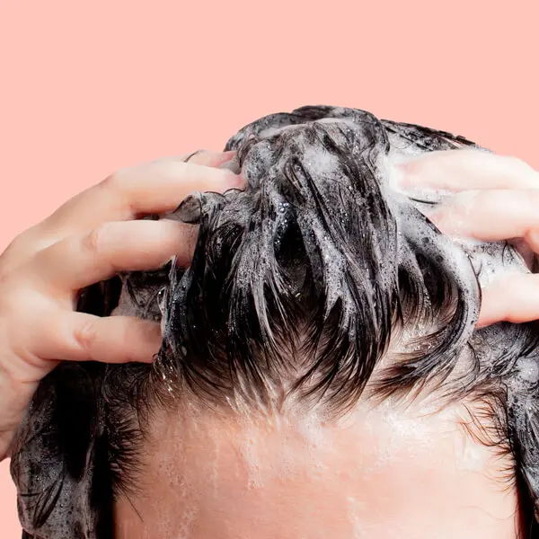 Tip: Always focus on the scalp when shampooing to energise follicles.
