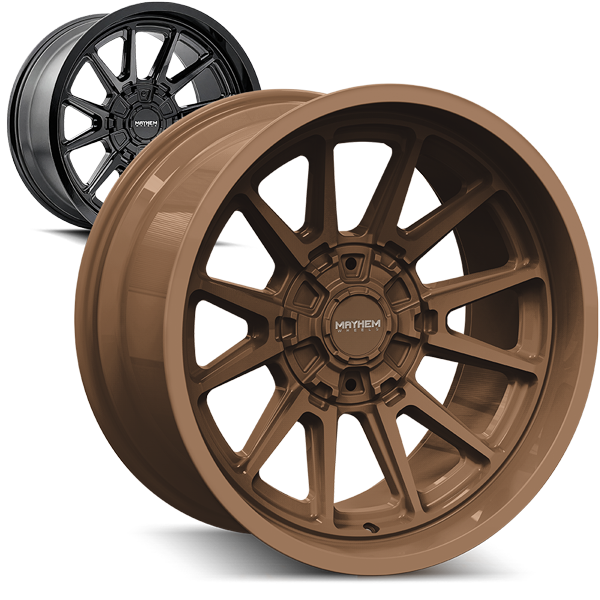 Mayhem Wheels - 8116 Intrepid Style Bronze and Black