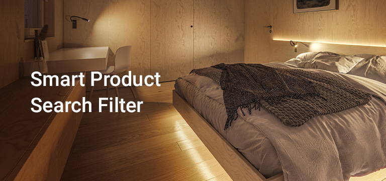 LED strip lights smart product filter