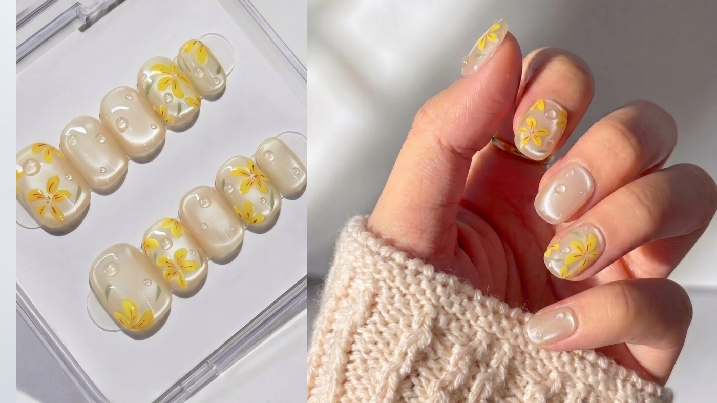 Editorial visual for the section: Butter Yellow Pedicures
