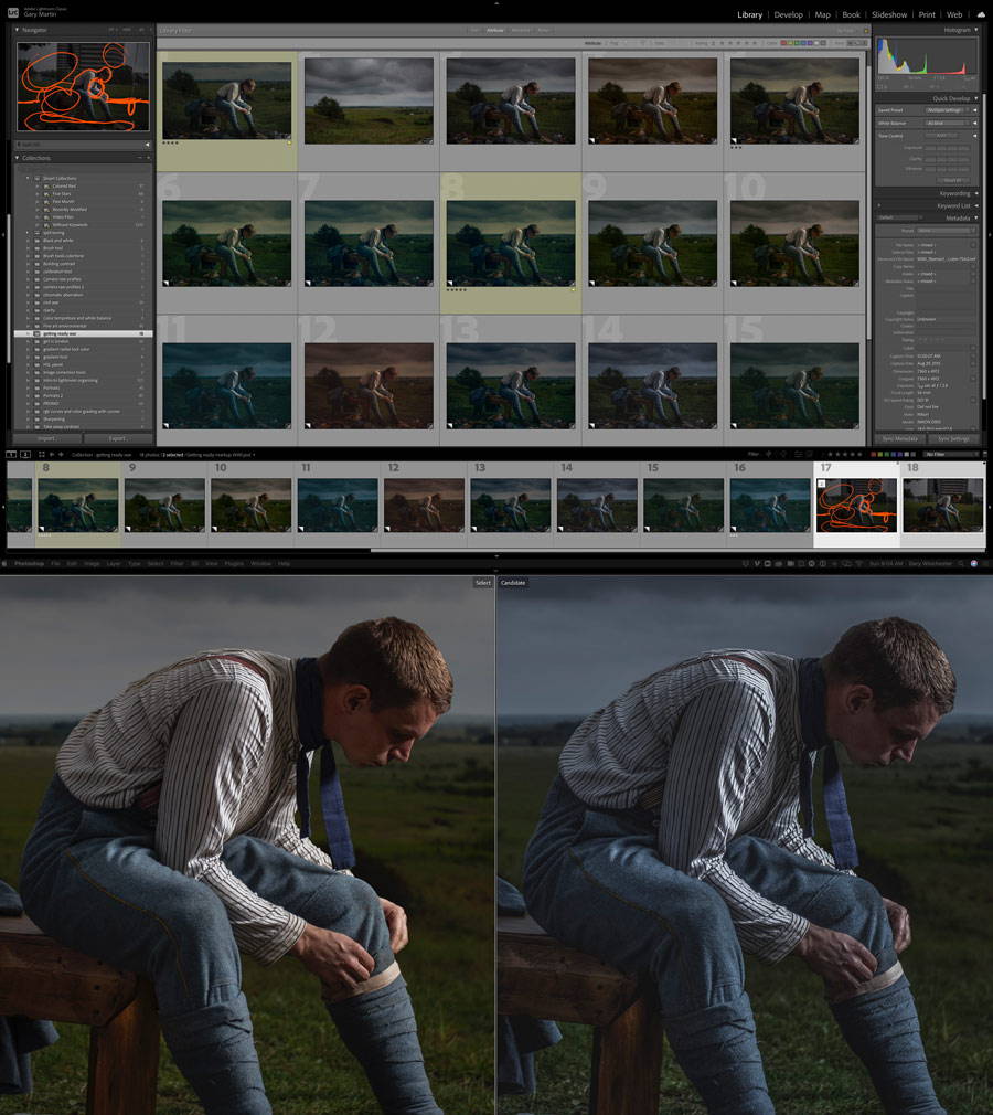 PRO EDU - Cinematic Color Grading in Adobe Lightroom & Photoshop with Justin Lister