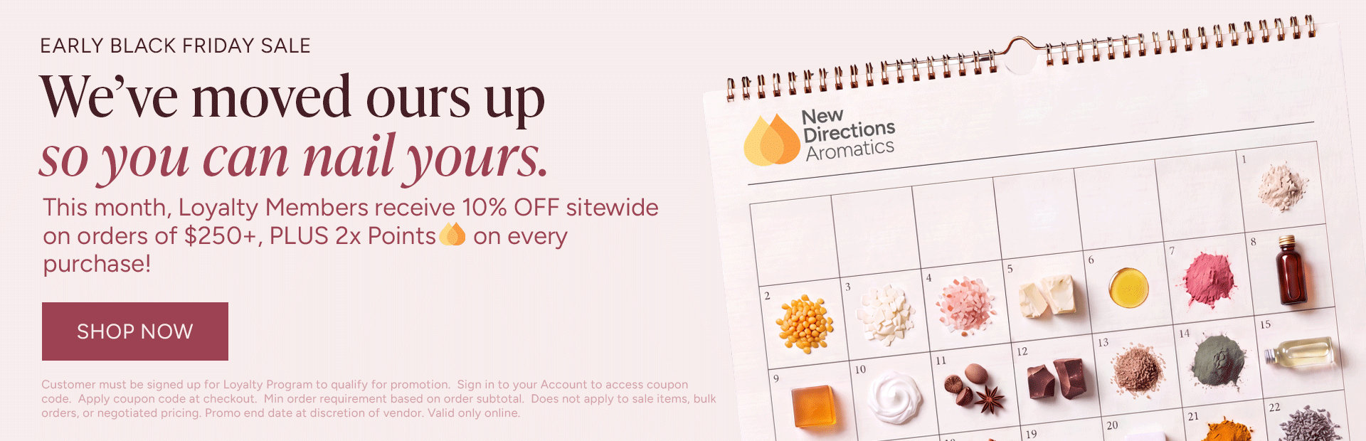 Text promoting a service update with colorful visuals and a calendar layout.