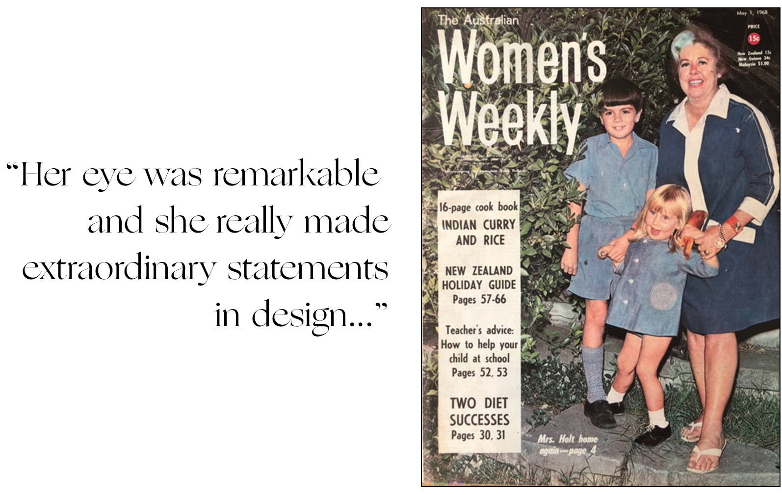 Vintage Women's Weekly 