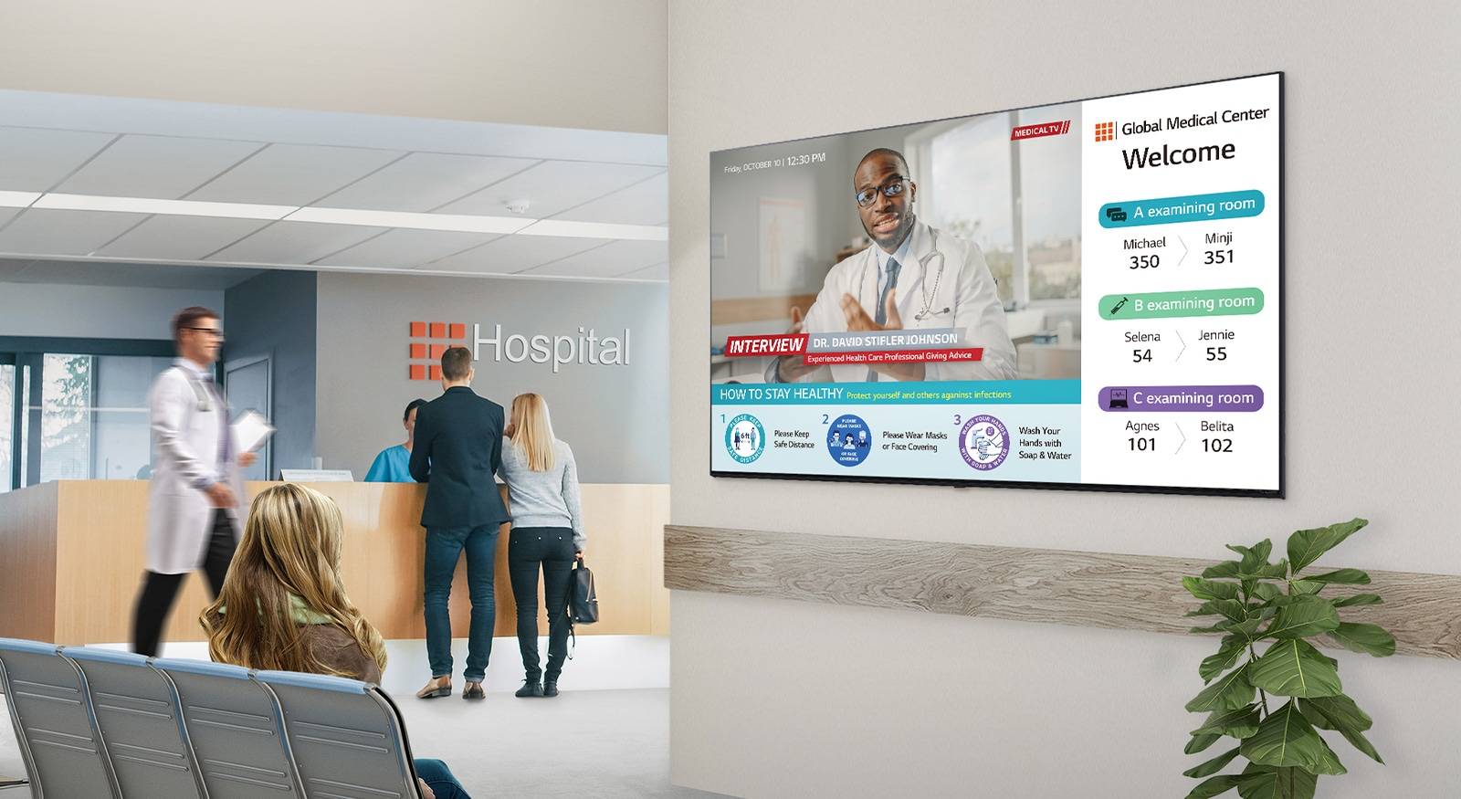 UL-Listed Hospital TVs