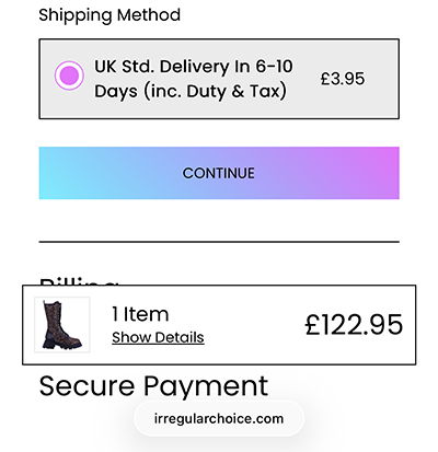 how to enter a promo code mobile step 1