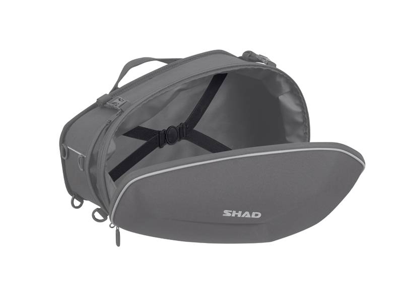 Valises E-48 SHAD 40 58Ll bagage moto semi rigide side bag holder