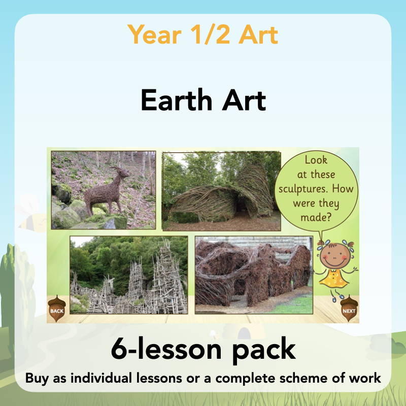Year 2 Curriculum - Earth Art