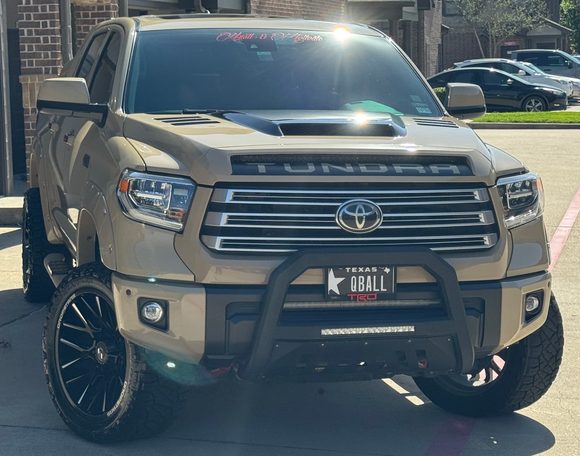 2020 Toyota Tundra with Conductor’s Special 844 Nightmare Edition Train Horn Kit installed