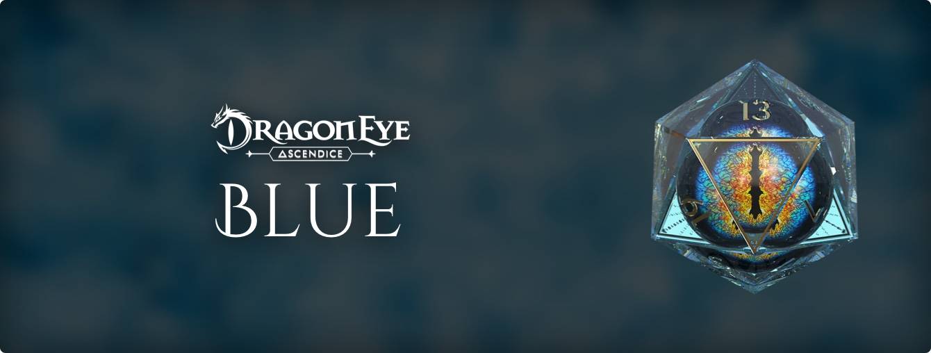Blue Dragon Eye Ascendice with logo