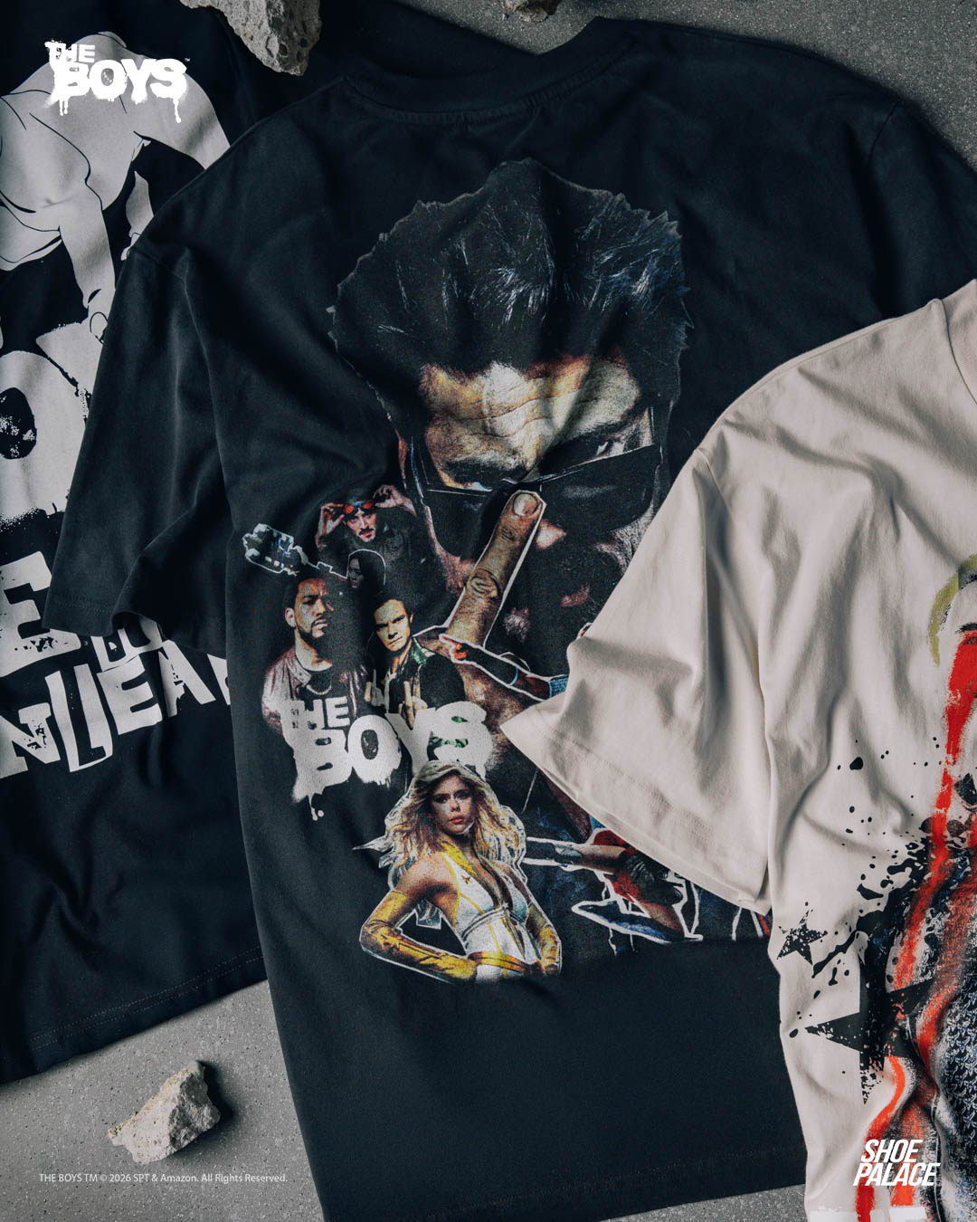 T-shirts featuring graphic designs from 