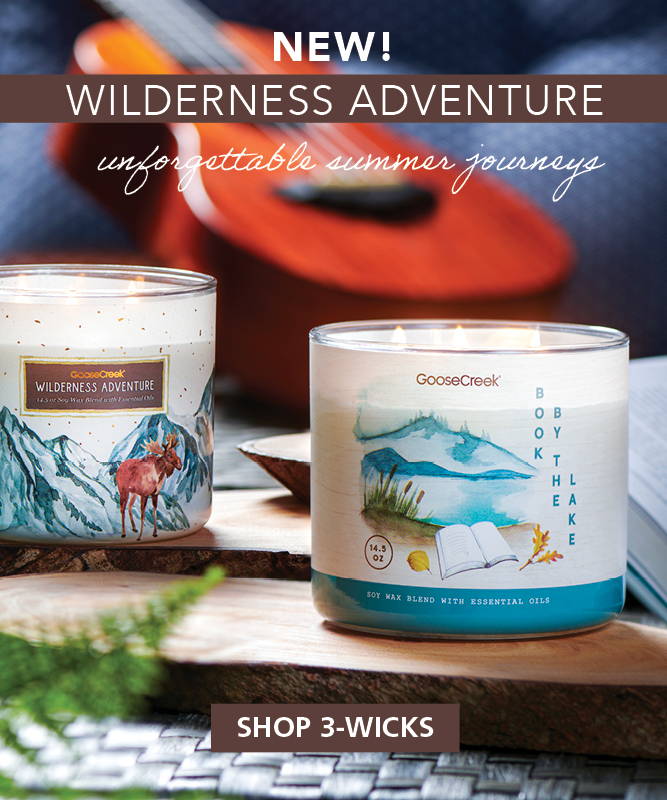 Wilderness adventure collections shop 3-wicks