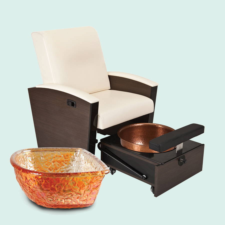 Pedicure Chairs & Bowls