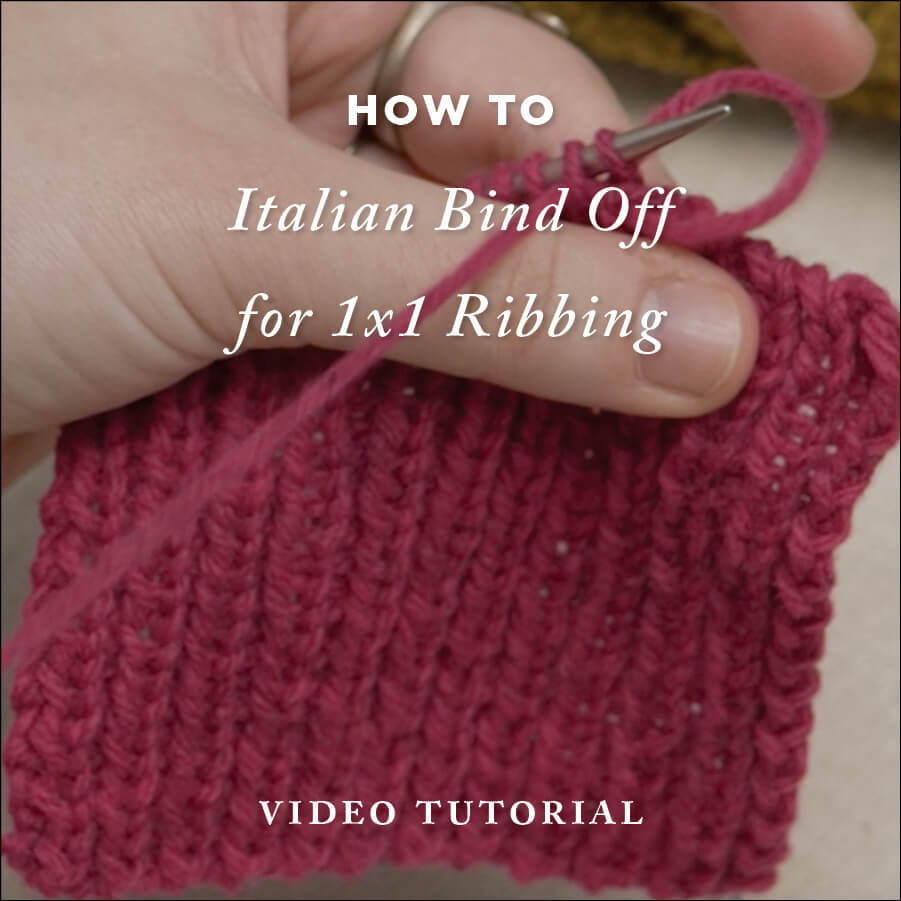 Invisible Cast-On and Bind-Off Tutorial for Double Knitting