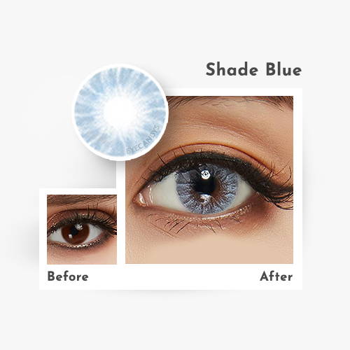 Wholesale Circle Block Blue Green crazy colored eye contacts