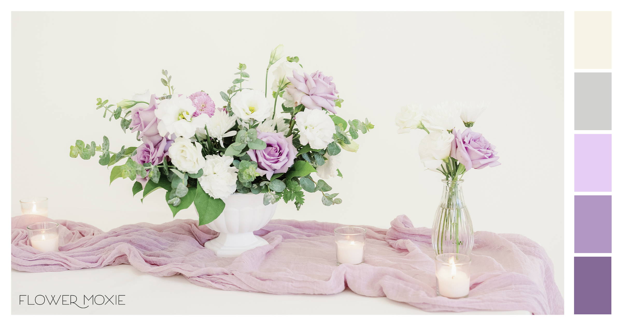 Lavender and Cream DIY wedding kit