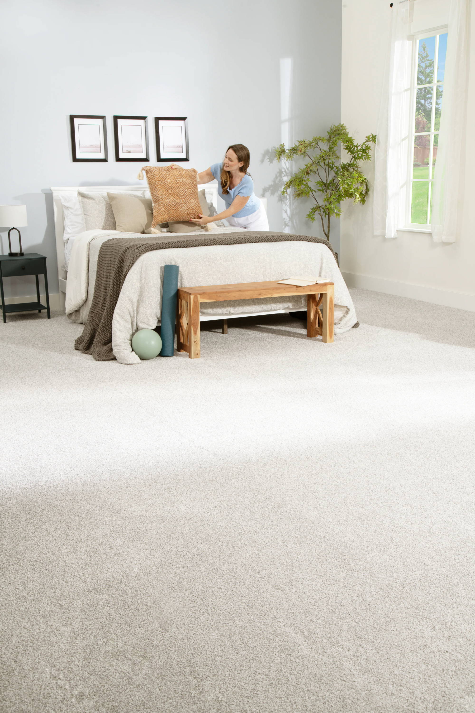 SmartStrand carpet in bedroom