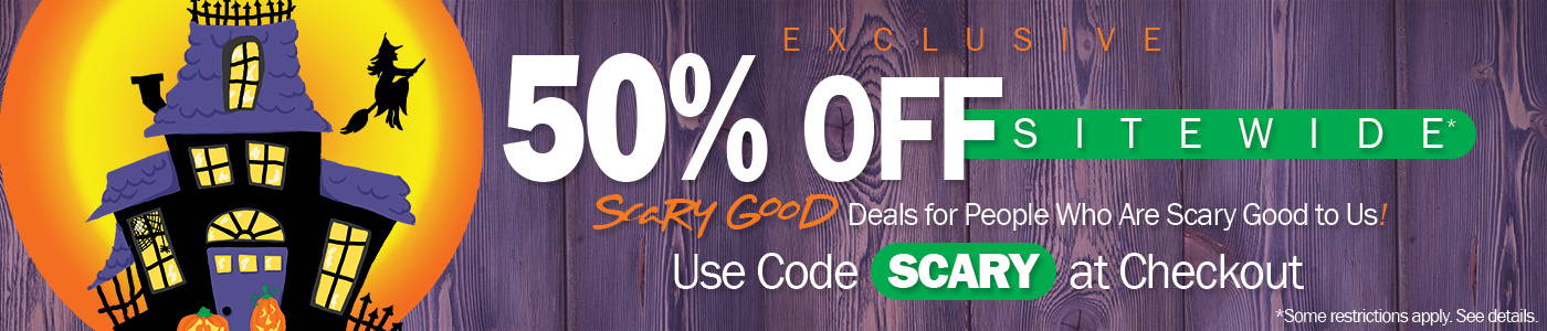 Shop Scary Good Deals w/code SCARY