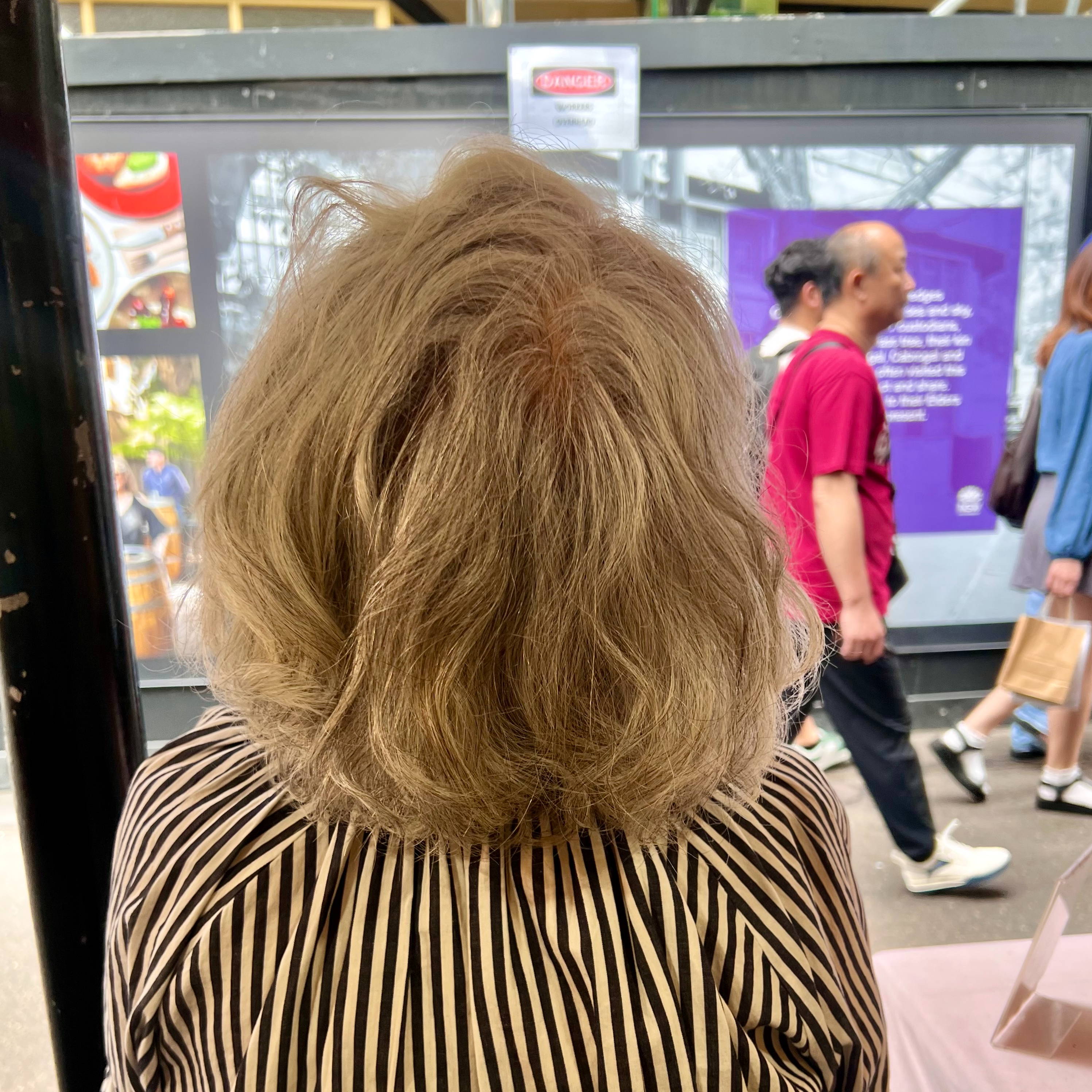 Woman with Grey Curls_Before