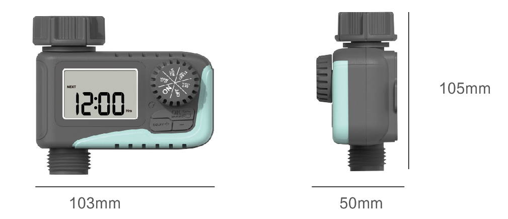 ITV105 Programmable Water Timer for Garden Hose