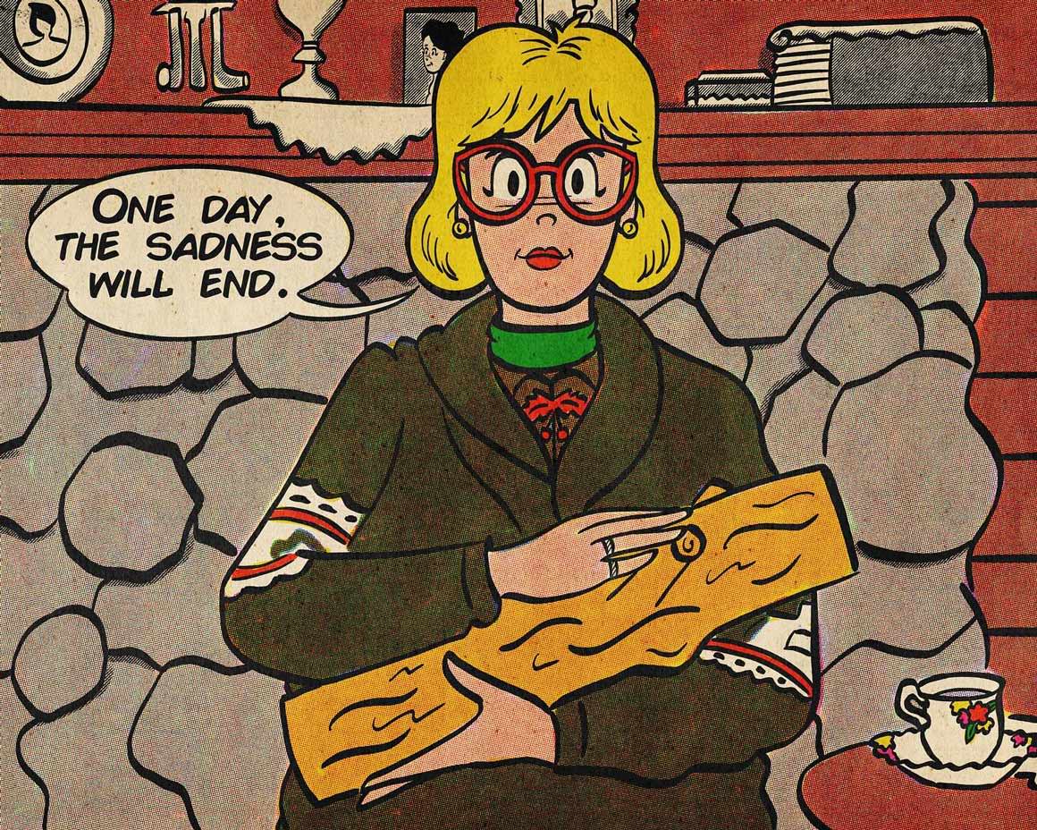 This is Fun - Twin Peaks inspired comic panel