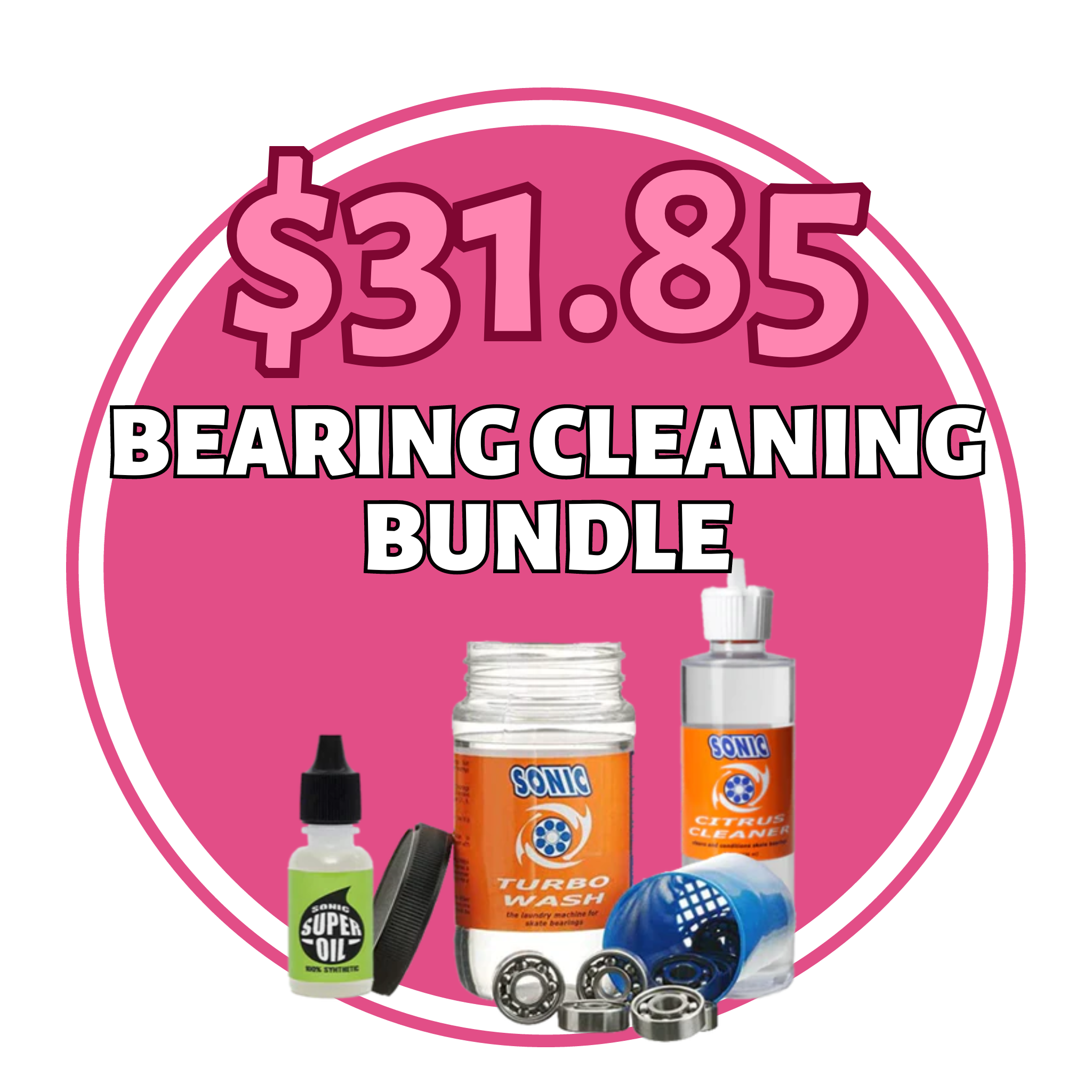 $31.85 bearing cleaning bundle