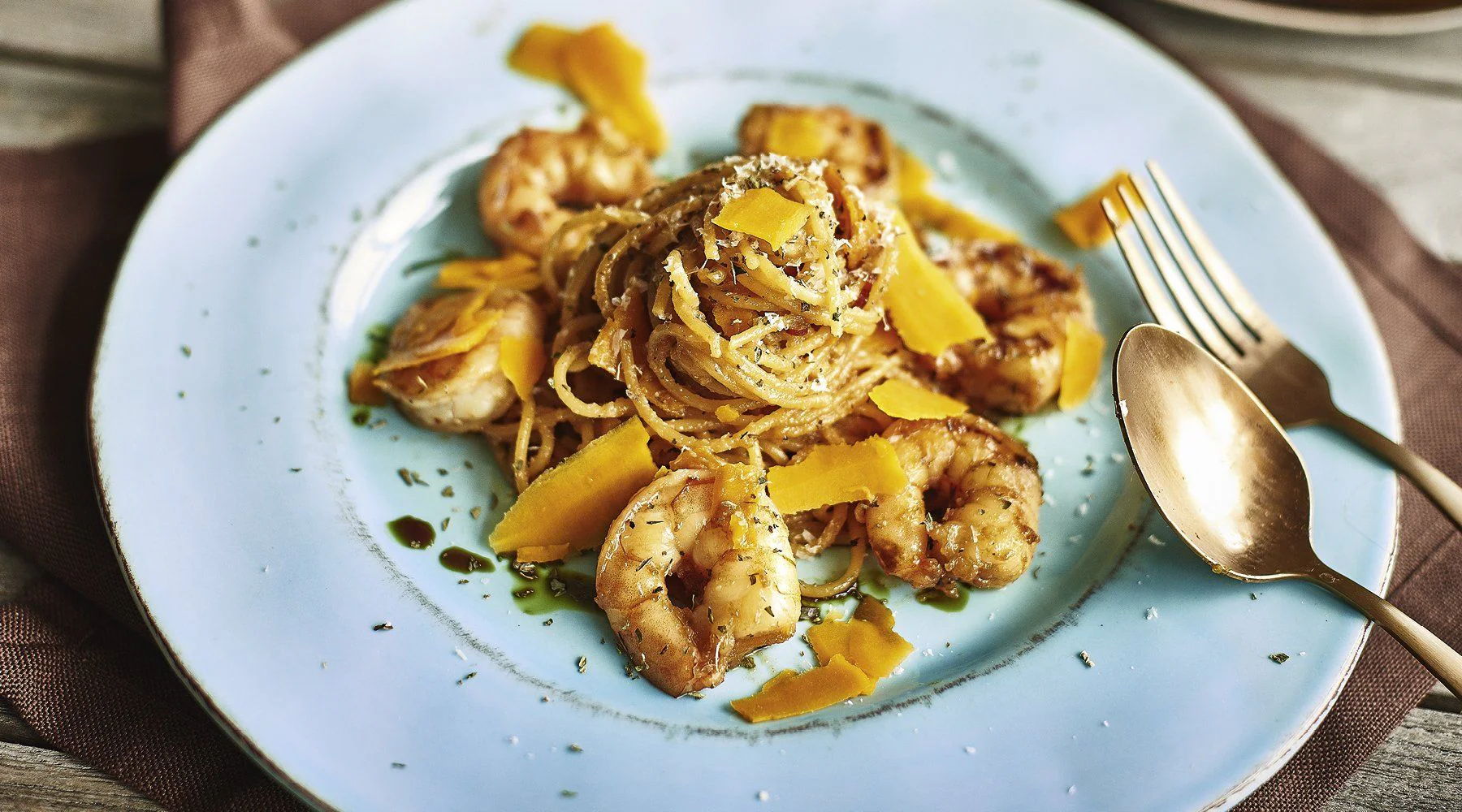 Kürbis-Pasta