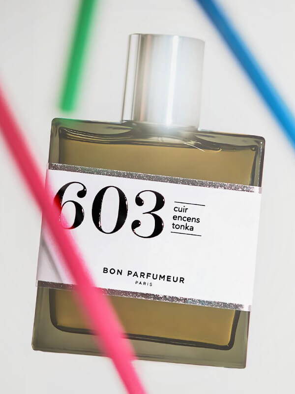 A look book image of the Bon Parfumeur Les Prives Eau de Parfum 603.
