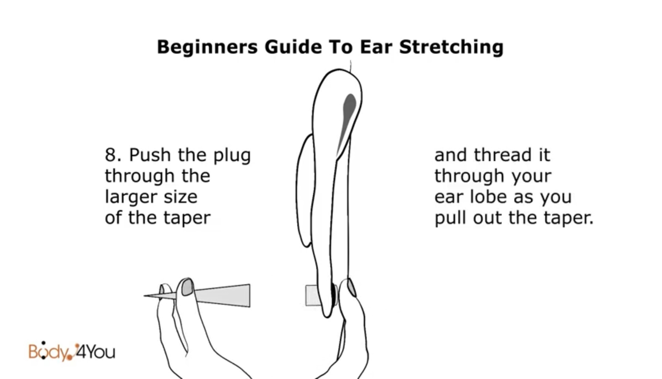 Stretching Ears with Tape: A Guide